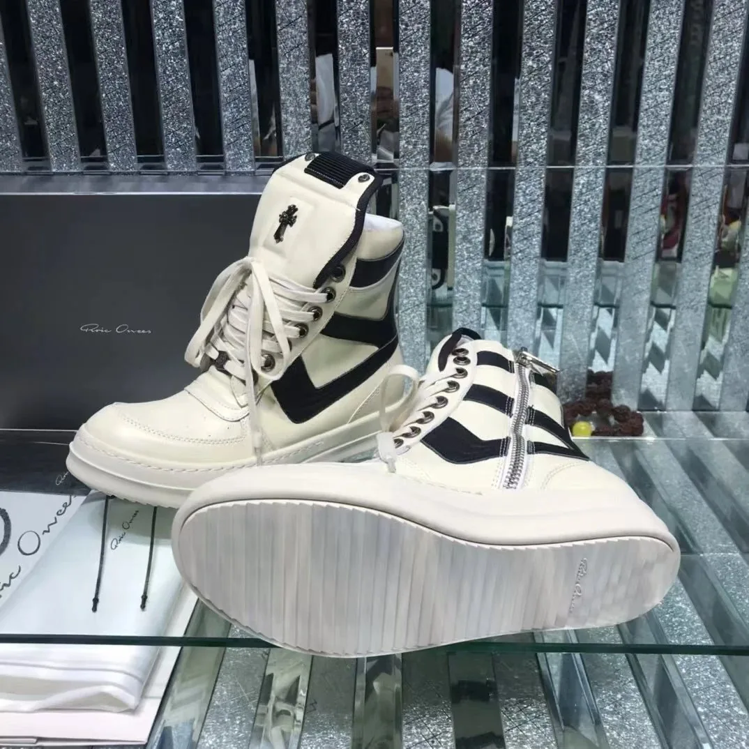 Chrome Hearts White Collab High-Top Sneakers — photo 6
