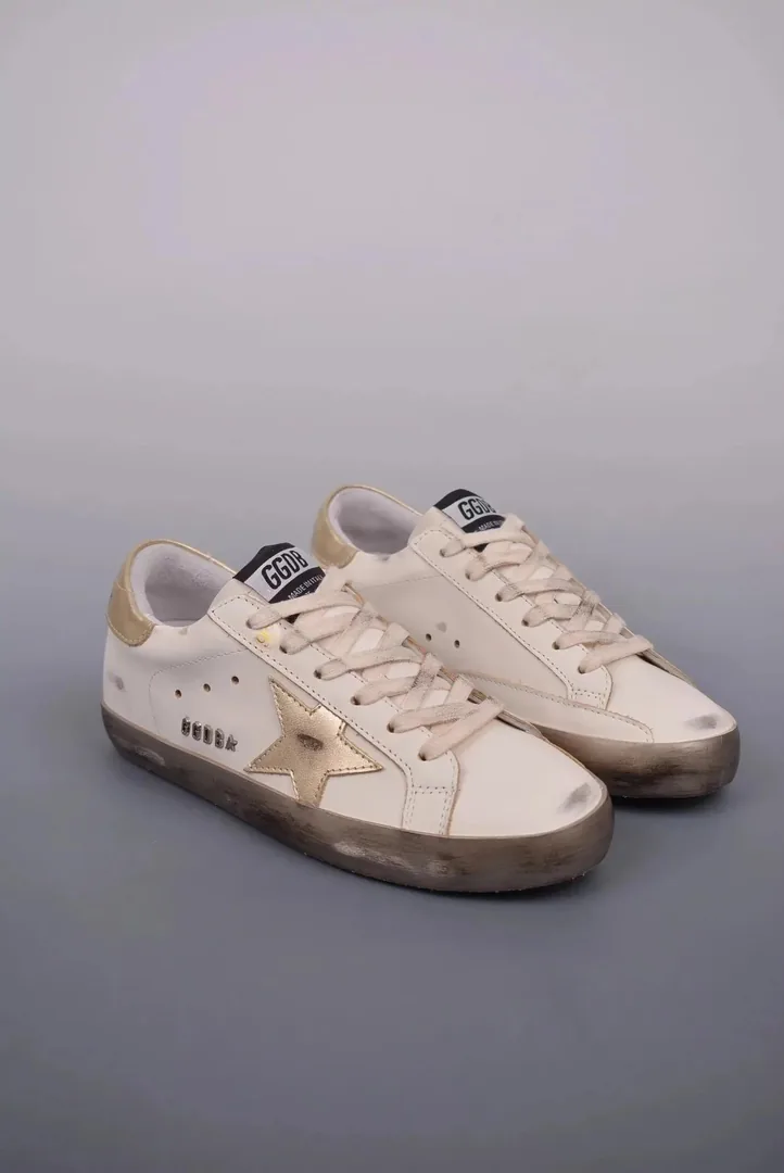 Golden Goose Super-Star Distressed Sneakers — Photo 15