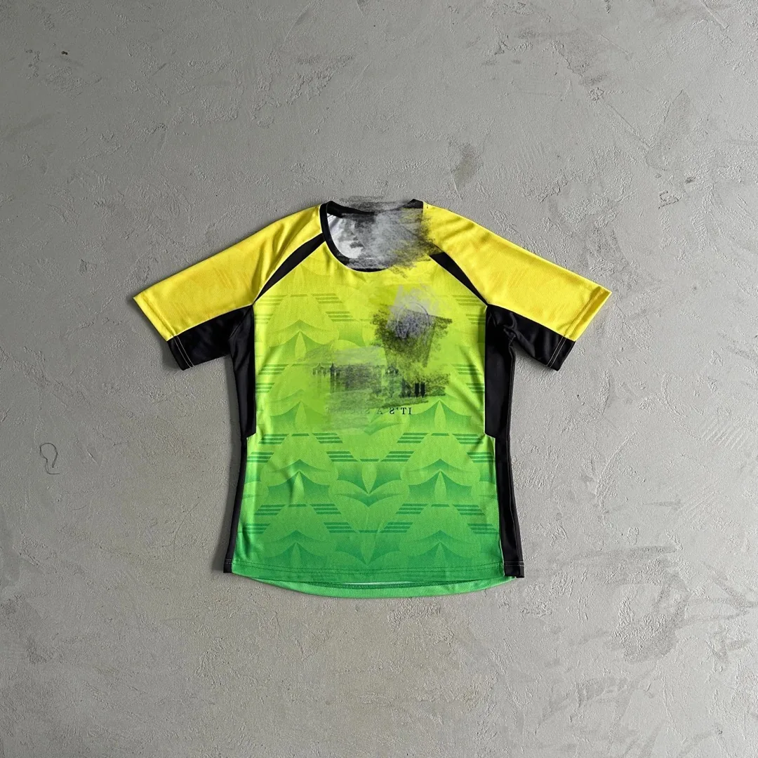 Trapstar Green Football Jersey