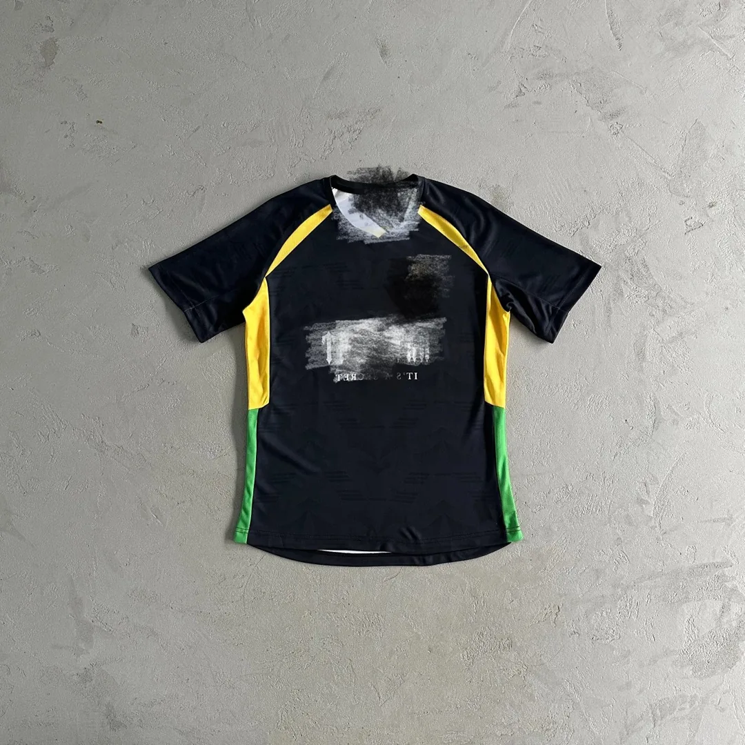 Trapstar Black Football Jersey