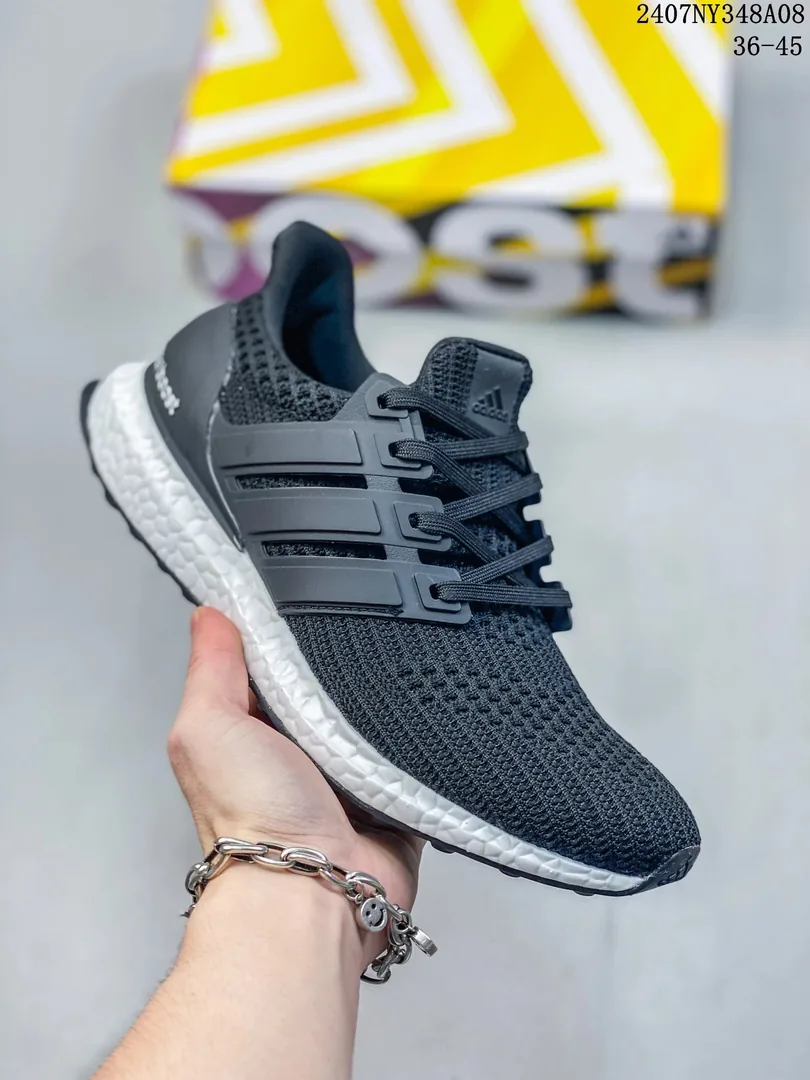 Adidas Ultraboost Grey Black High-Top Sneakers — photo 3