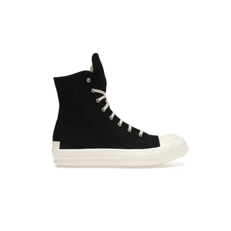 Rick Owens Ramones Black High-Tops — Photo 10