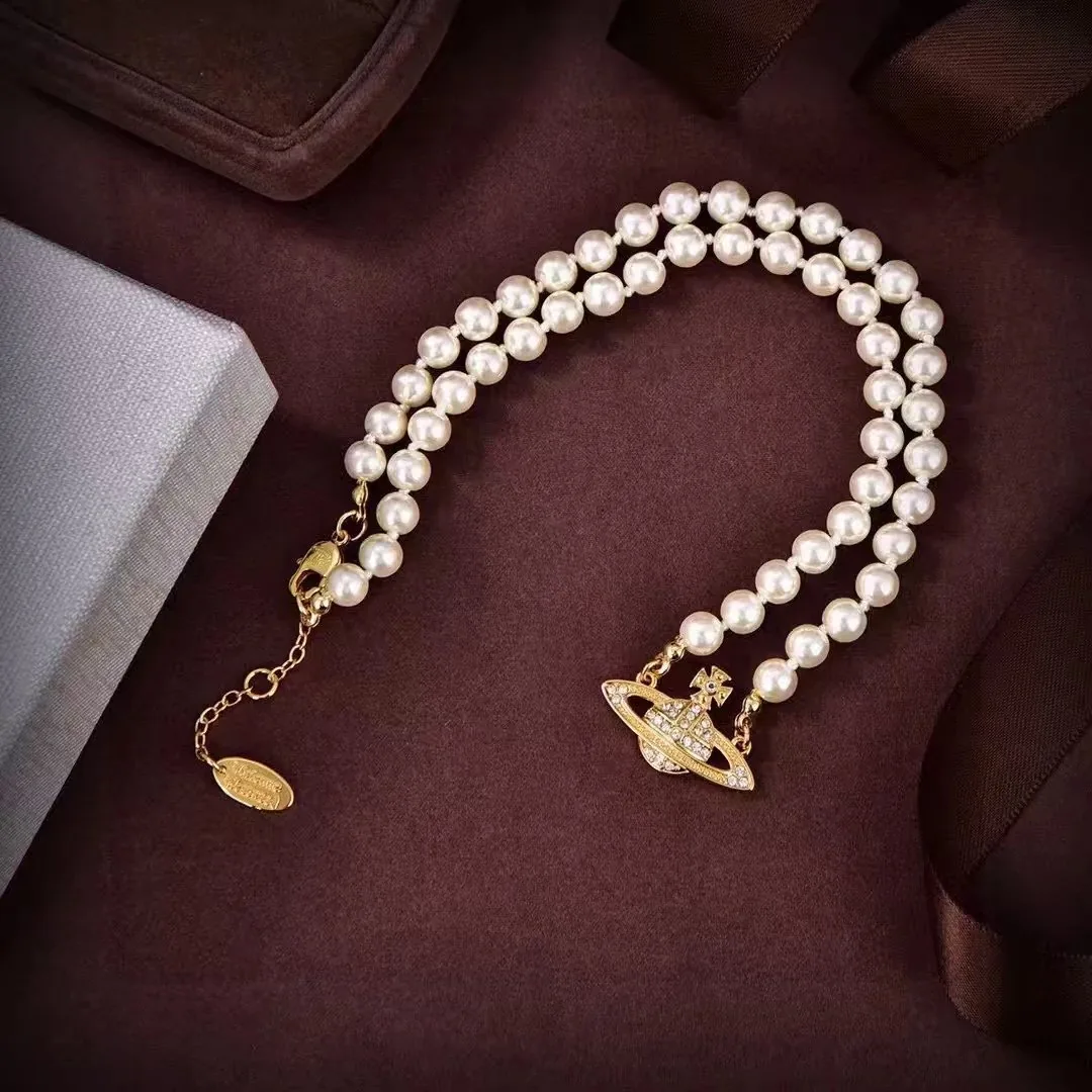 Planet Pearl Necklace — Zdjęcie 12