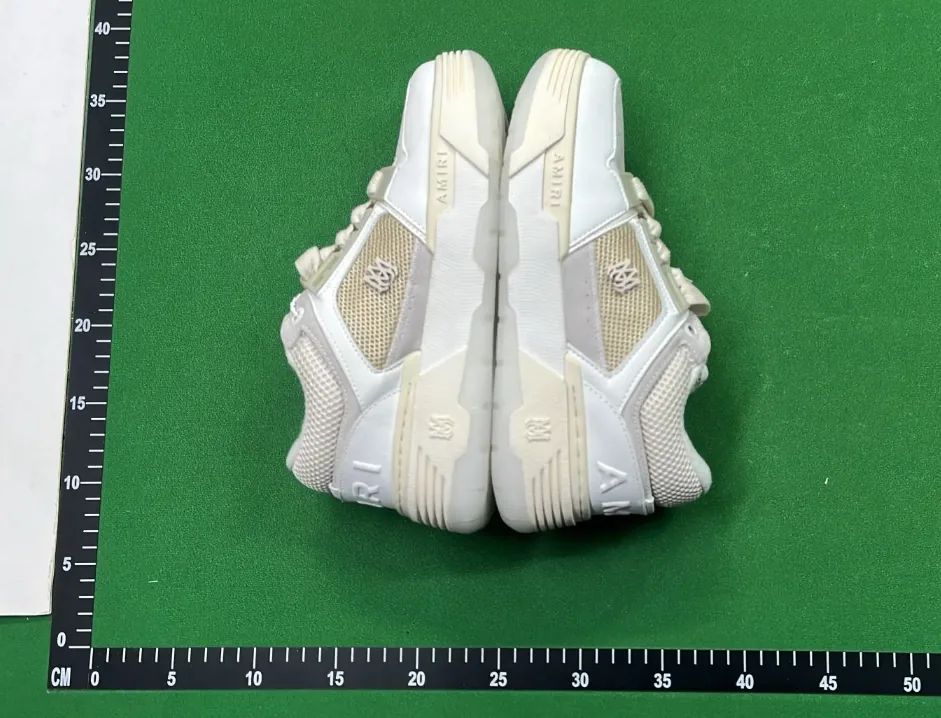Amiri MA-1 White Grey Puffy Sneakers — QC