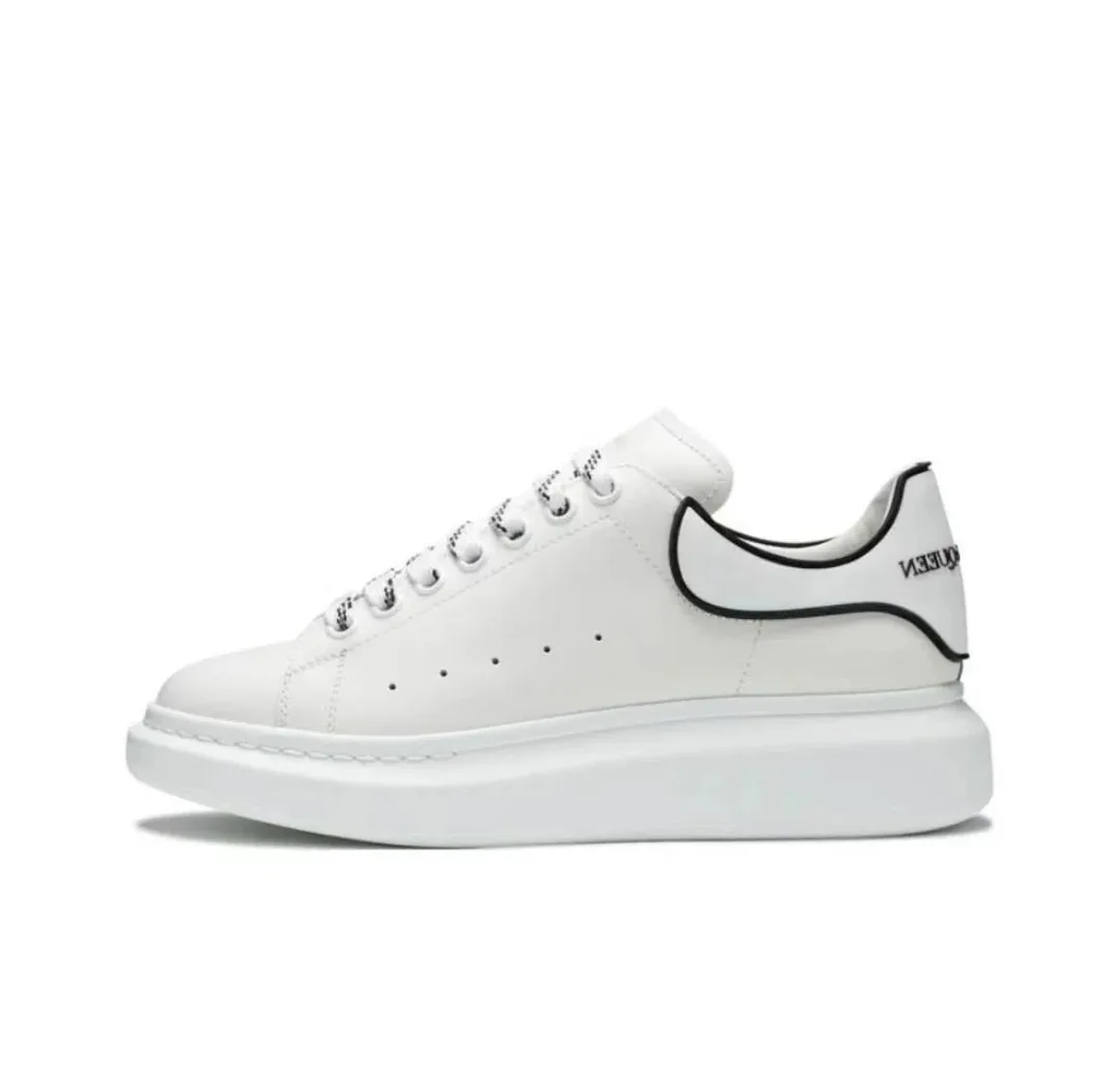 Alexander McQueen Oversized Sneaker White Low-Top Runners — Photo 8