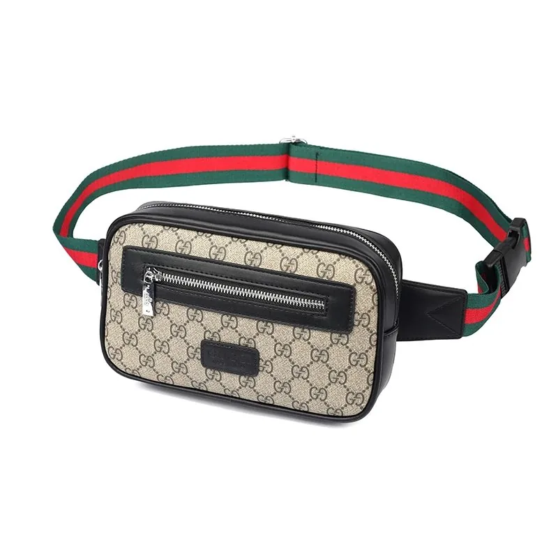 Gucci GG Supreme Web Stripe Belt Bag — QC