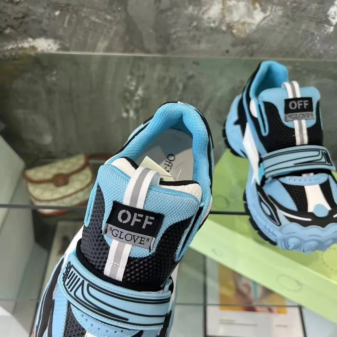 Off-White Grey Suede Glove Slip-Ons — Photo 13