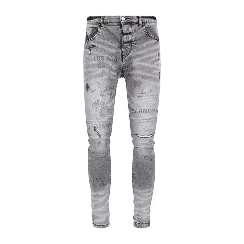 Amiri Distressed Denim Jeans Collection — Photo 8