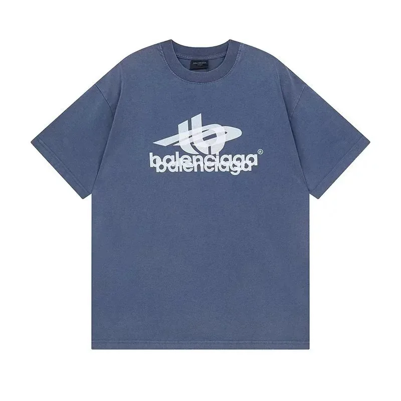 Balenciaga Logo Print Washed T-Shirt — photo 6