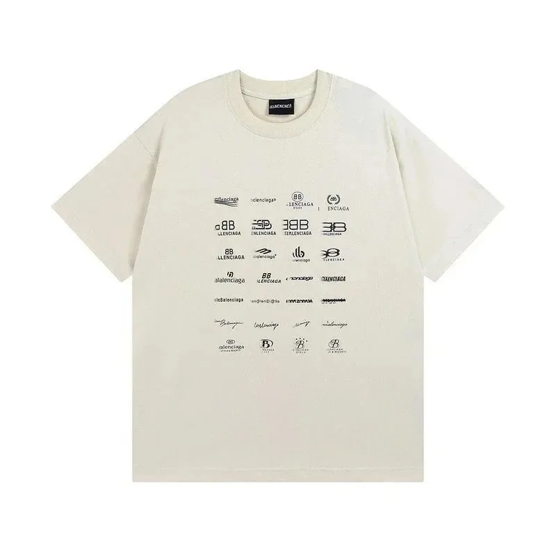All-Over Logo Print T-Shirt — QC