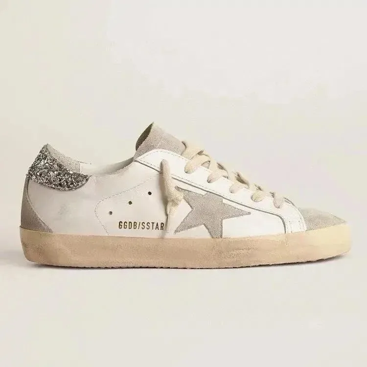 Golden Goose Super-Star Grey Skate Shoes — Photo 3