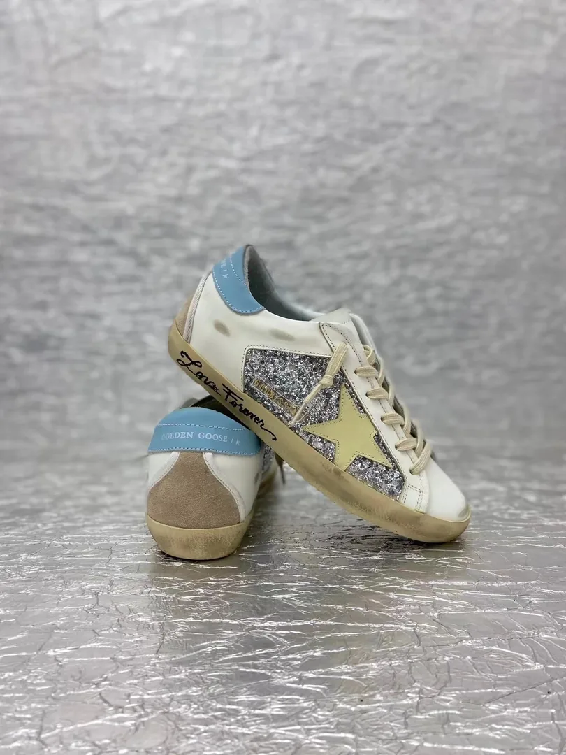 Golden Goose Super-Star Adidas Superstar Glitter Black — photo 2