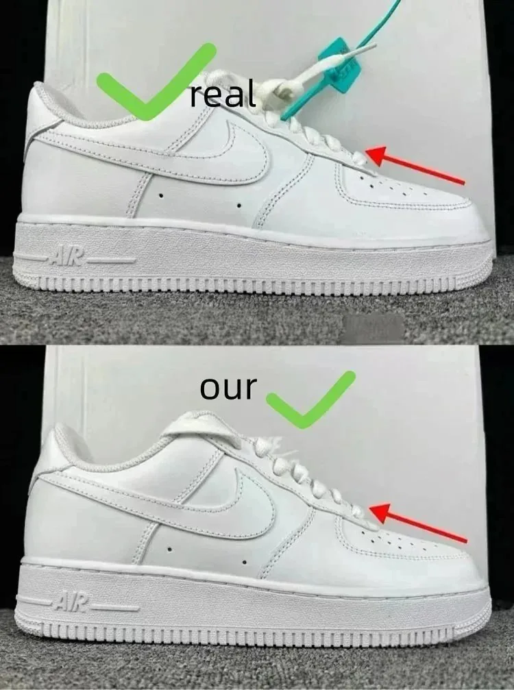 Nike Air Force 1 Lace-Up Trainers — Photo 15