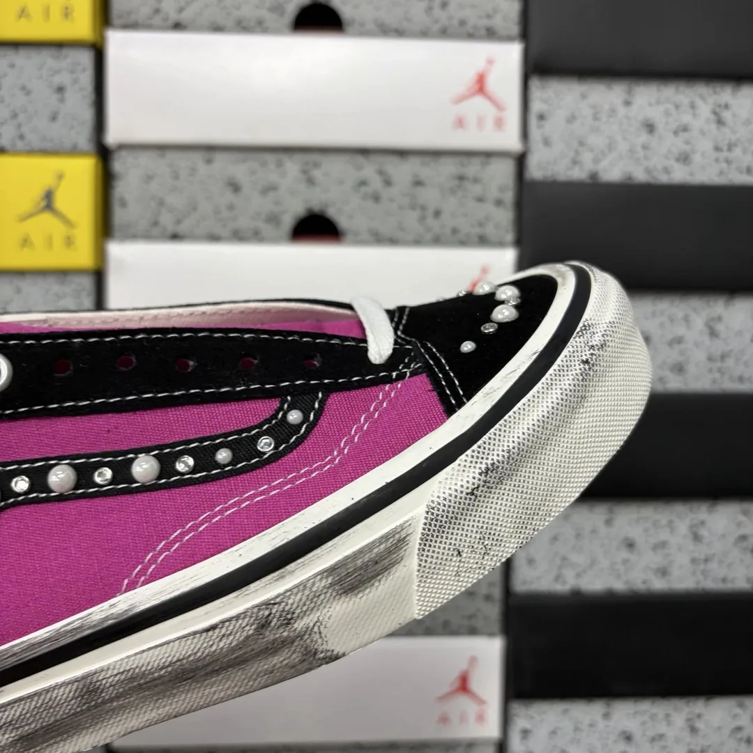 Vans Old Skool Studded Sneakers — Photo 6