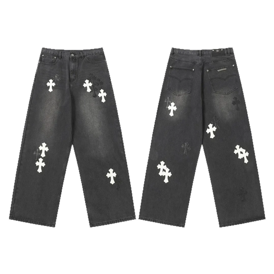 Chrome Hearts Washed Denim Pants — QC