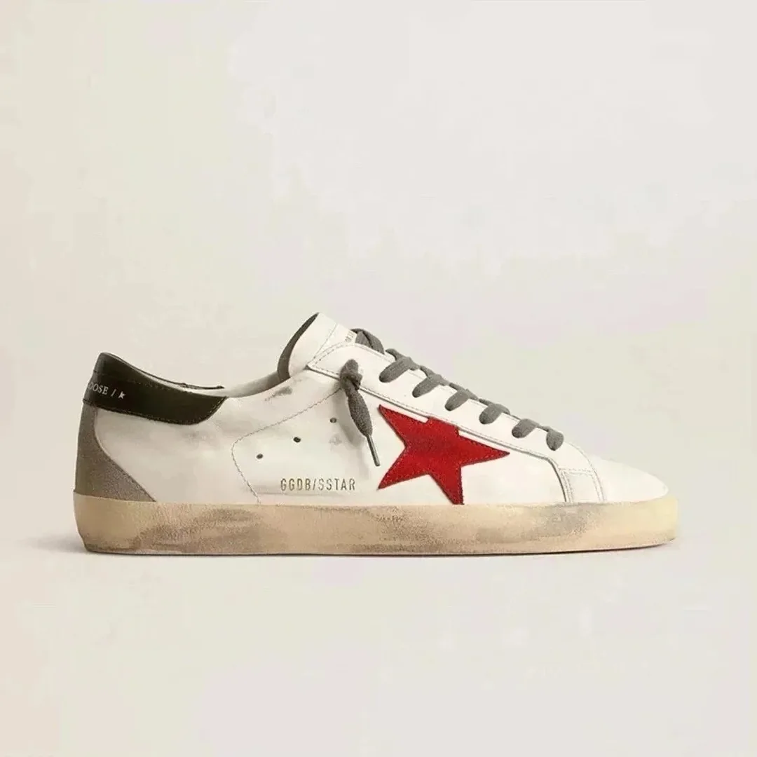 Golden Goose Super-Star Grey Skate Shoes — Photo 7