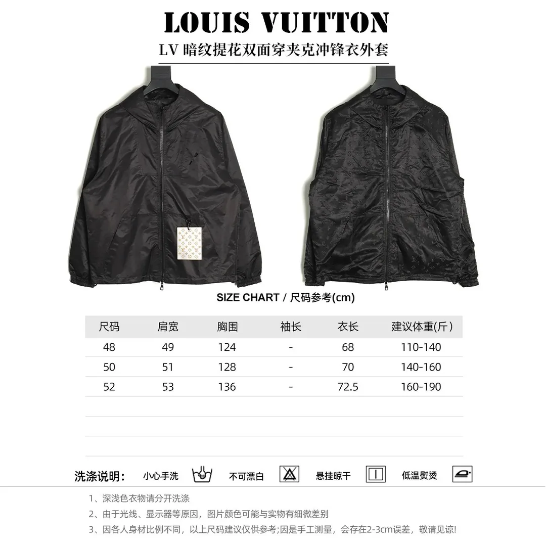 Jacquard Reversible Windbreaker — Photo 14