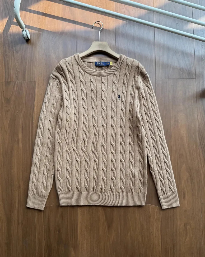 Cable Knit Pullover Sweater — Photo 13