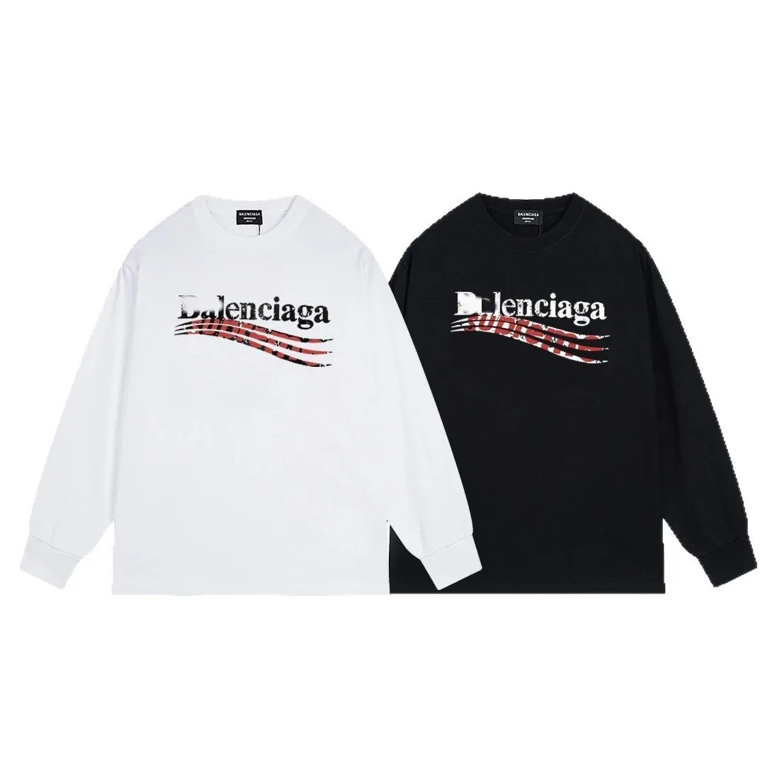 Balenciaga Distressed Graffiti Heavyweight Sweatshirt — QC