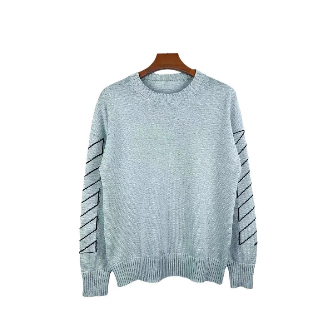 Letter Logo Crewneck Pullover Sweater — Zdjęcie 5