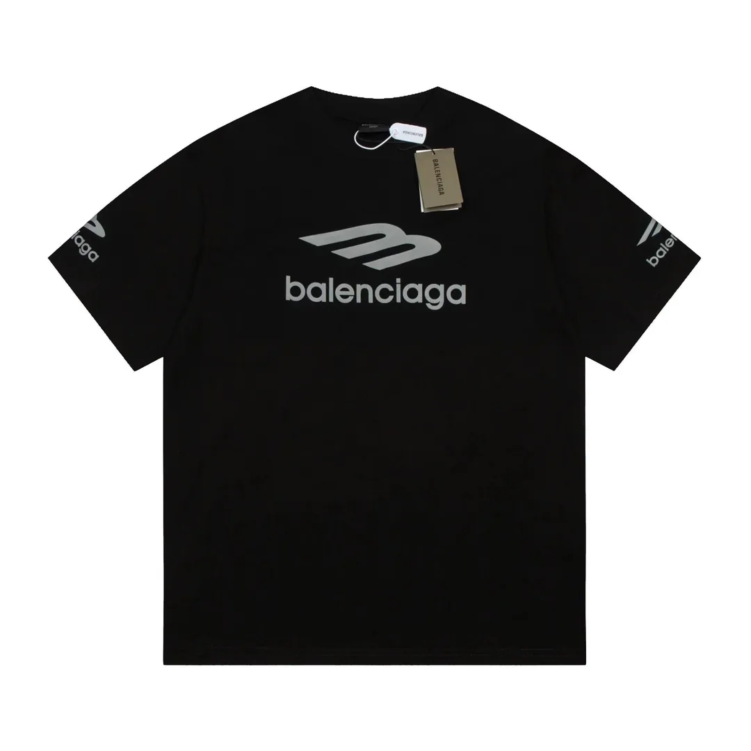 Balenciaga Sports Logo T-Shirt — Photo 3