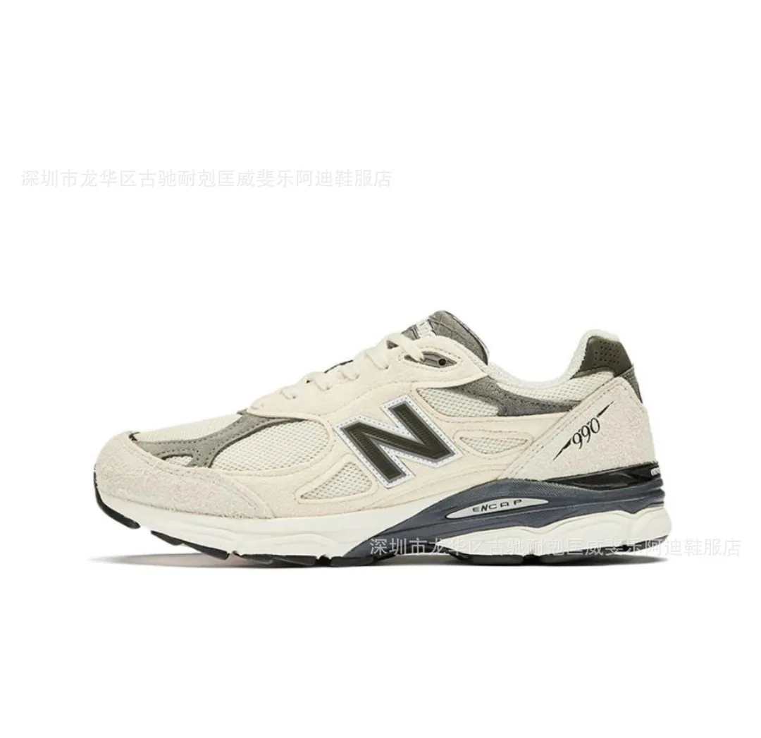 New Balance 990 Grey Dad Shoes — Photo 6