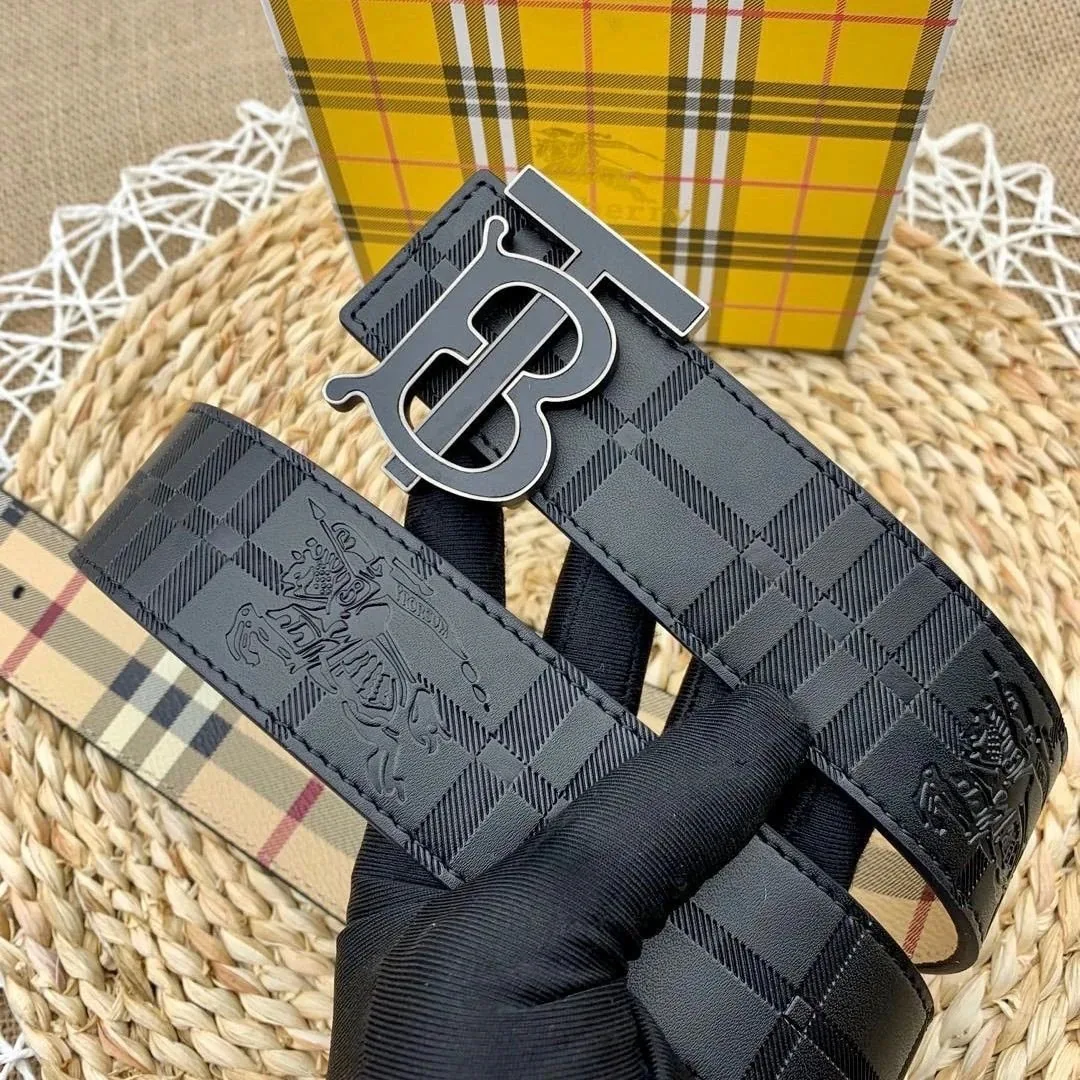 Leather Reversible Letter Belt — photo 8