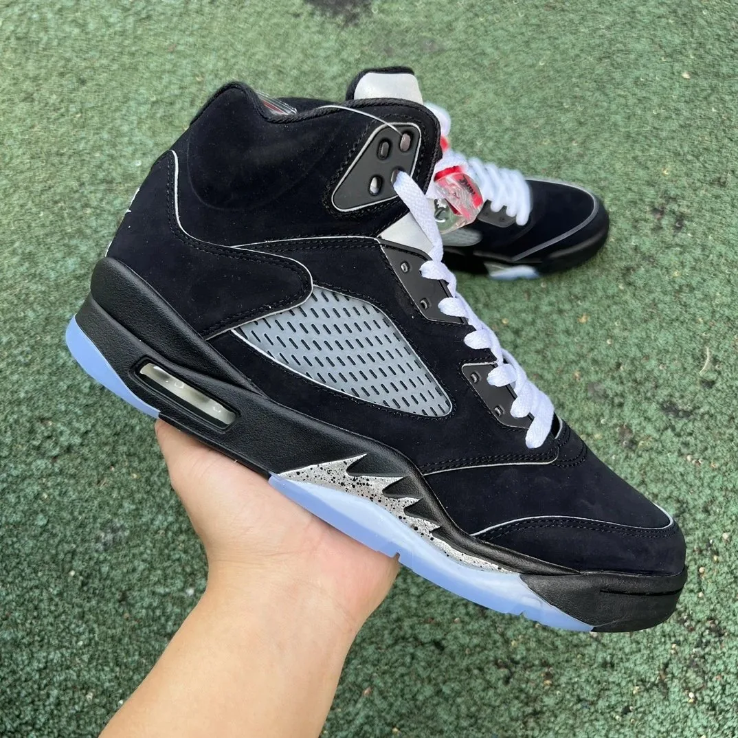 Air Jordan 5 Black White — QC