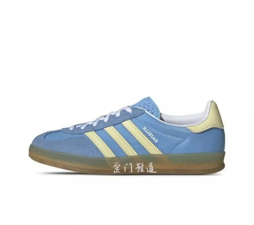 Adidas Gazelle Indoor Lace-Up Sneakers — QC