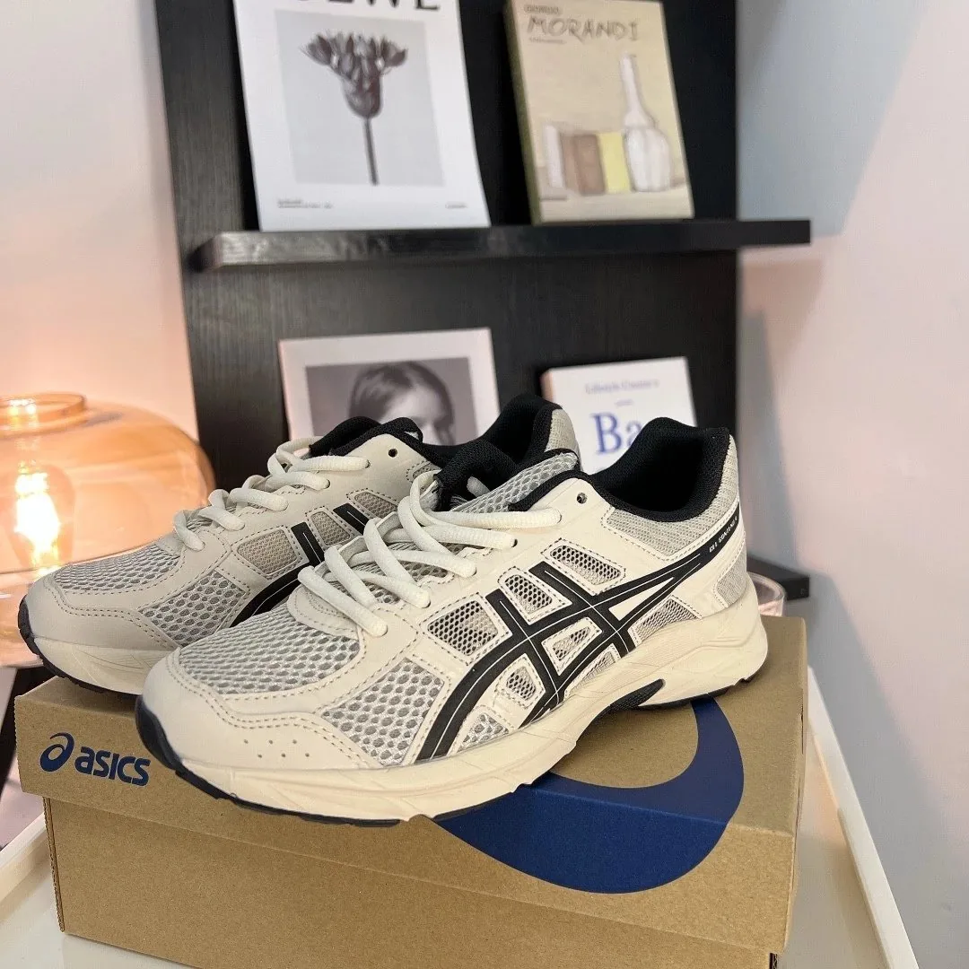 Asics White Mesh Runners — Photo 10