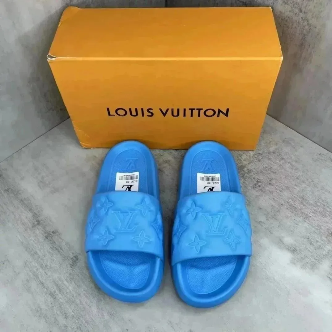 Louis Vuitton Monogram Slide Sandal Collection — Photo 13