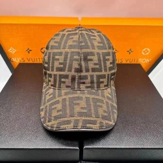 Fendi FF Monogram Baseball Cap — Photo 7