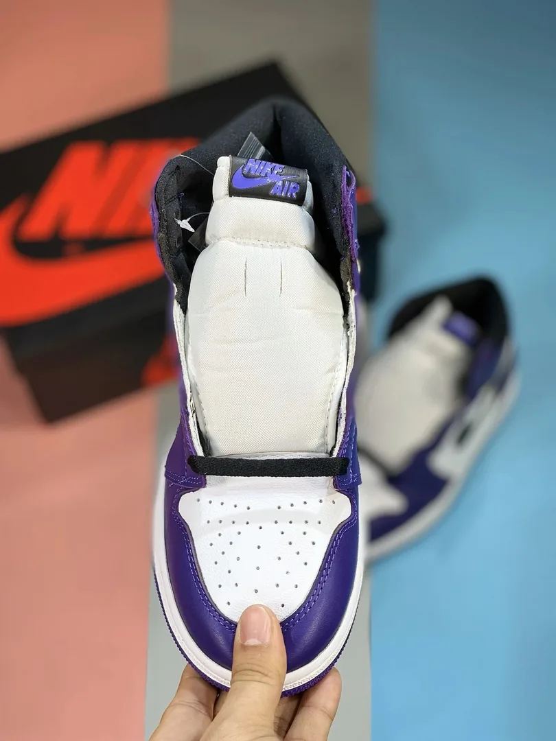 Air Jordan 1 Court Purple — photo 12