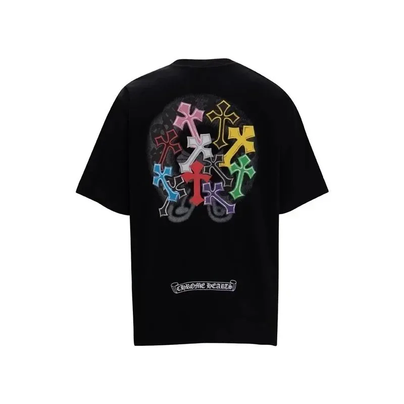 Chrome Hearts Cross Graphic T-Shirt Collection — QC
