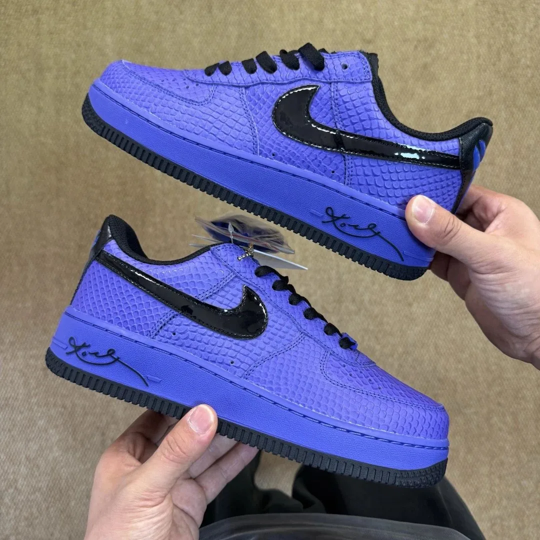 Nike Air Force 1 Kobe Low Black Snake