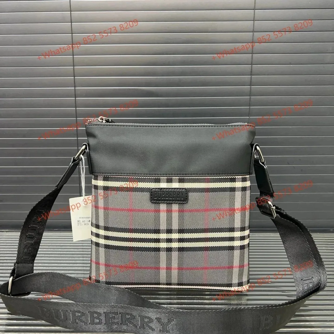 Plaid Business Handbag — photo 8
