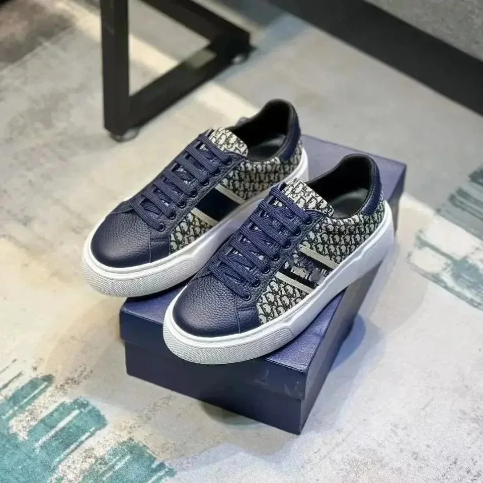 Prada America's Cup Blue Leather Flats — Photo 7