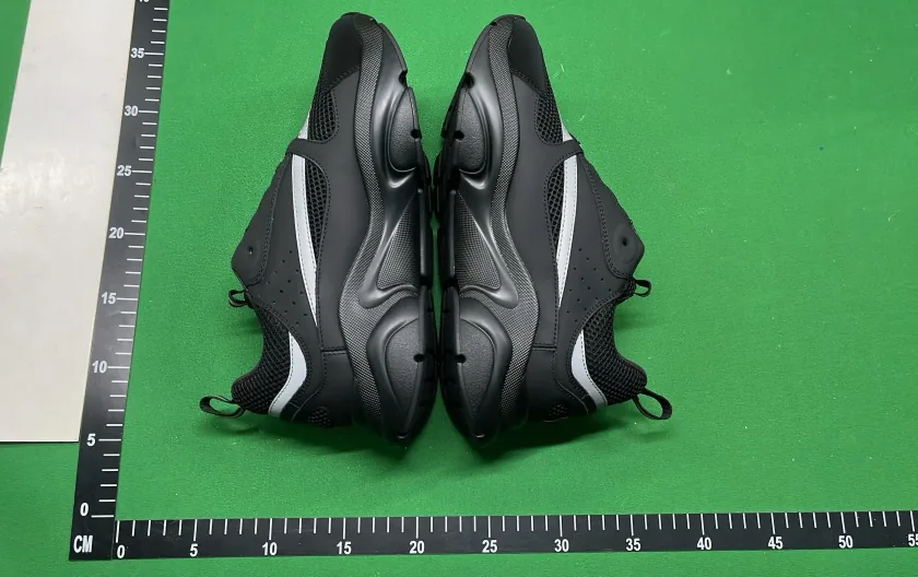 Dior B22 Grey Low-Top Sneakers — Photo 13