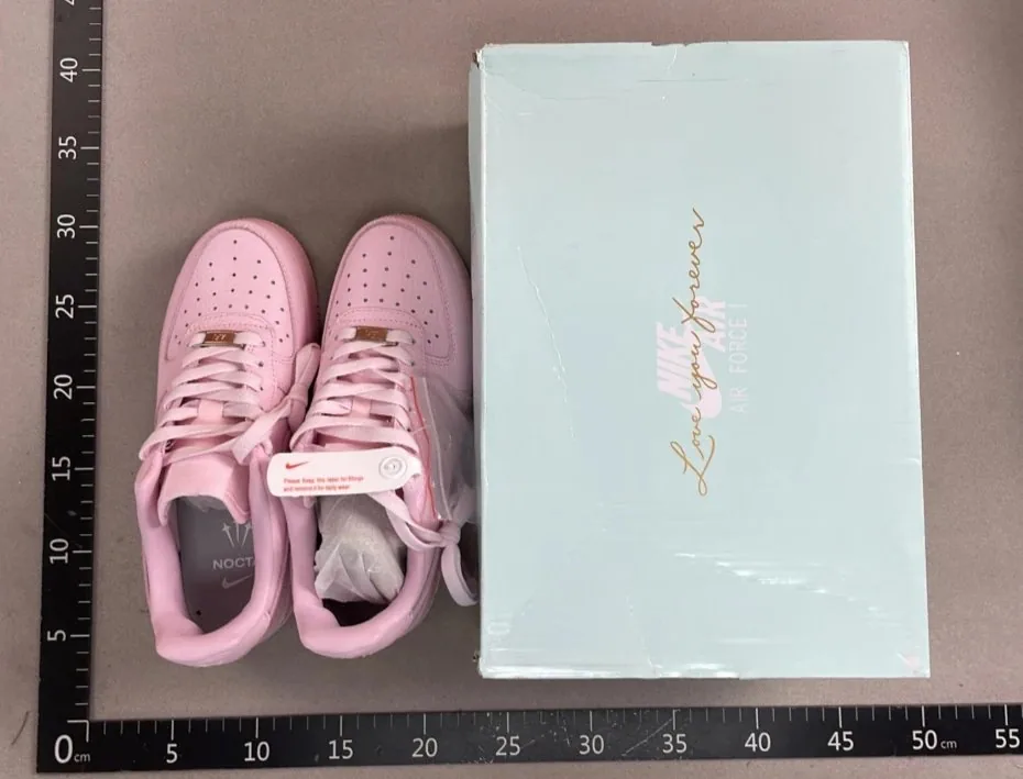 White Pink Nocta Air Force 1 — QC