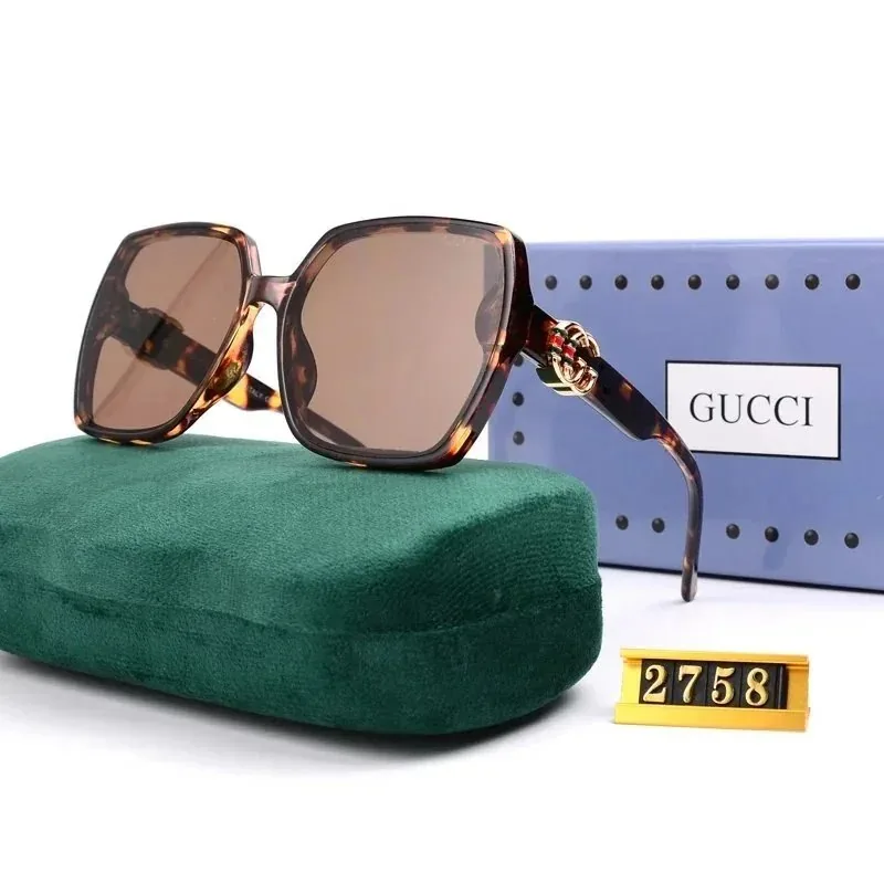 Gucci GG Logo Rectangular Sunglasses — QC