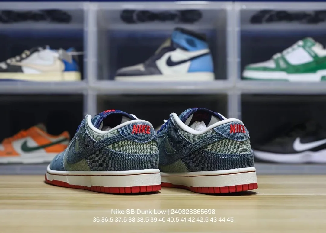 Nike SB Dunk Low Vans Reese Forbes Denim — Photo 2