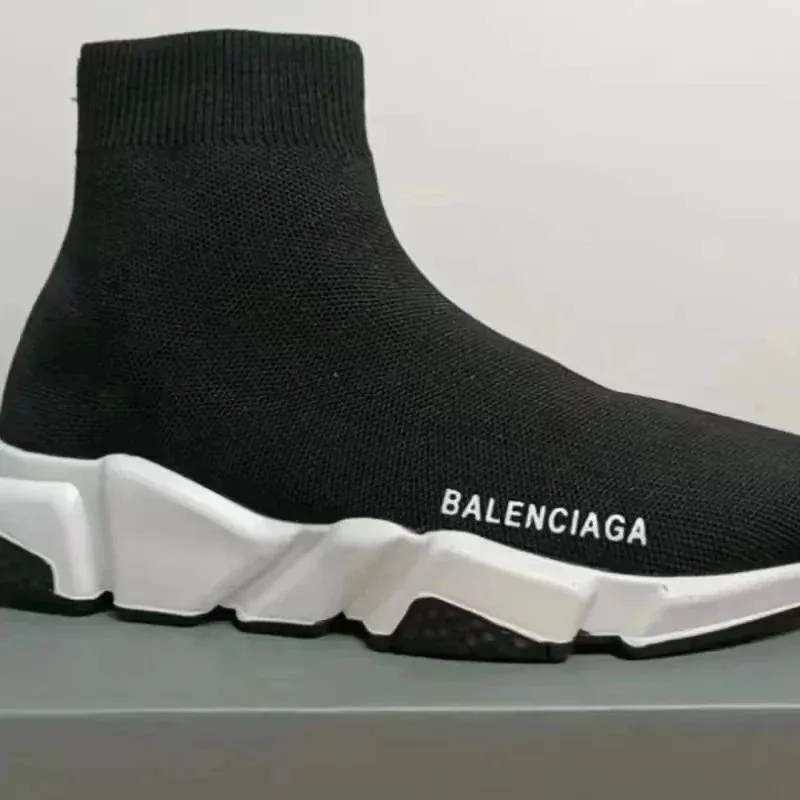 Balenciaga Speed Trainer White High-Top Sneakers — photo 10