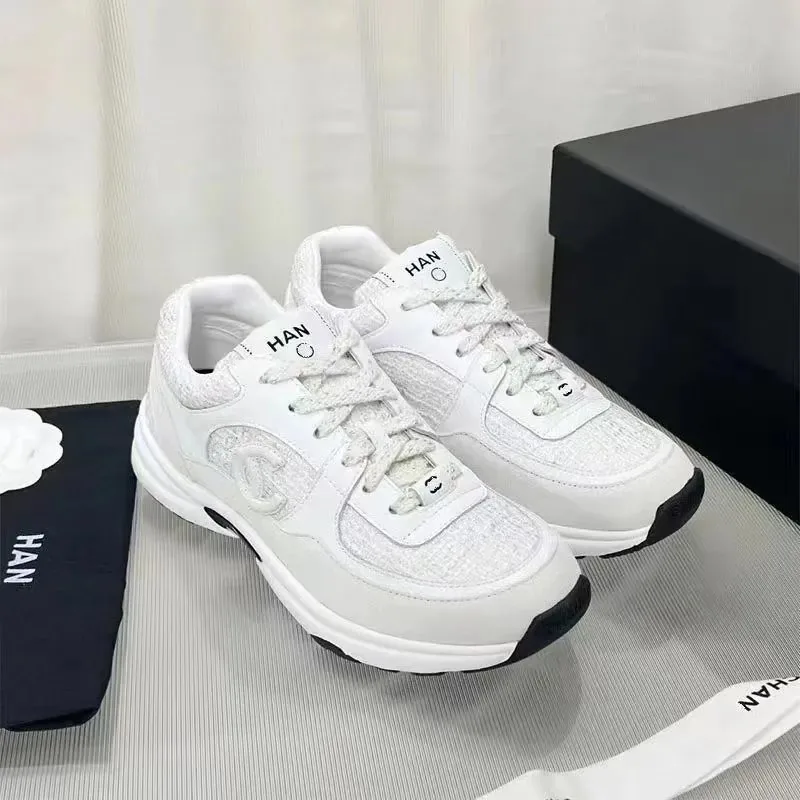 Chanel CC Sneakers Black Flats — Photo 14