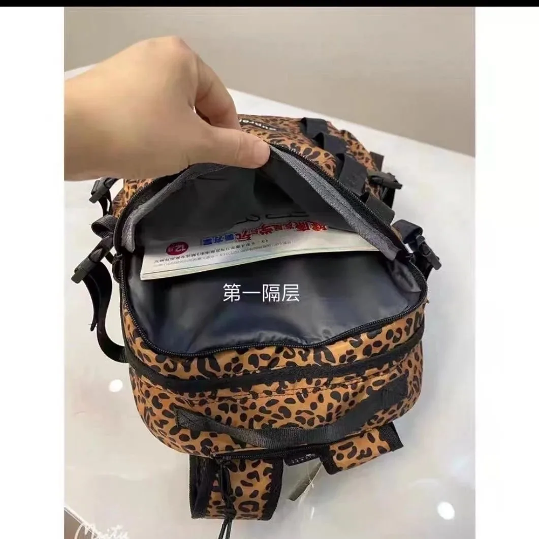 Leopard Print Travel Backpack — photo 7