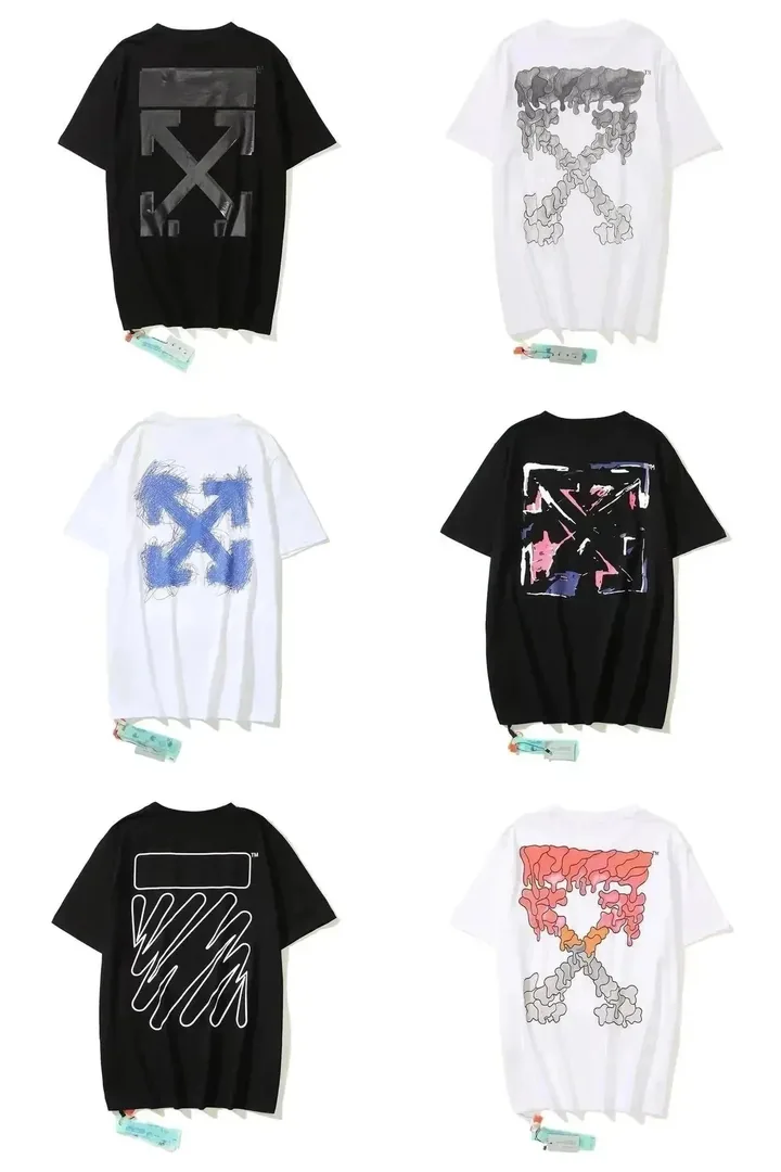 Off-White Arrow Logo Print T-Shirt Collection