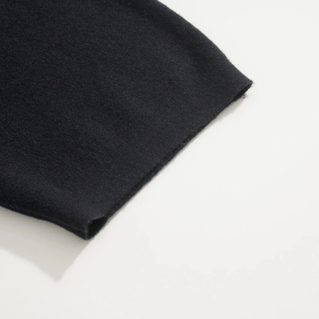 Knit Detail Tee — Photo 6