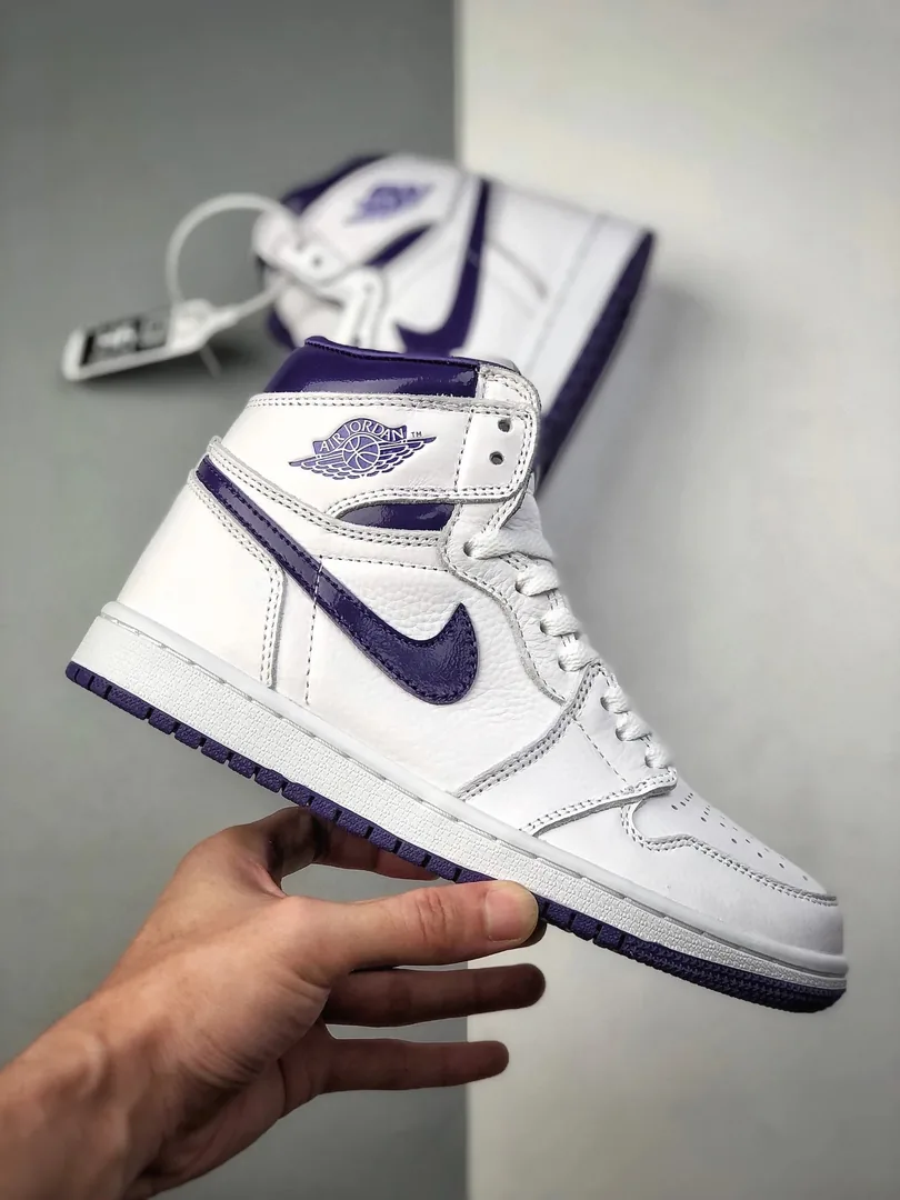 Air Jordan 1 Court Purple — photo 10