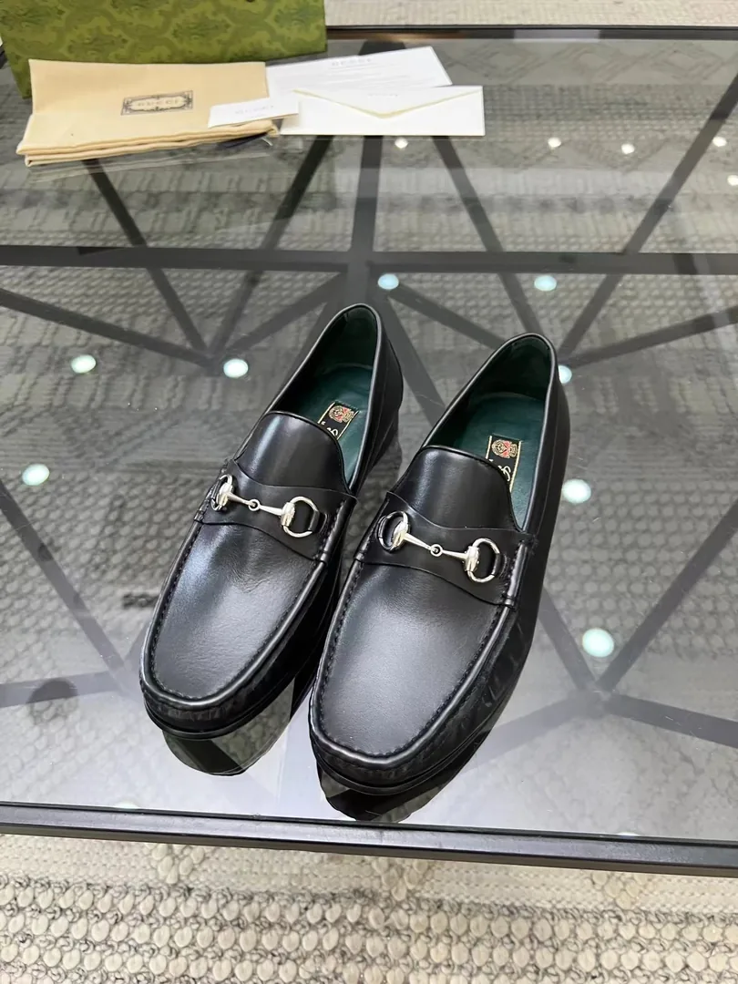 Gucci Horsebit Loafer White Driving Loafers — Photo 4