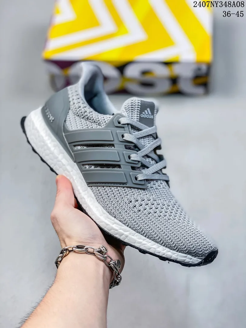 Adidas Ultraboost Grey Black High-Top Sneakers — photo 2