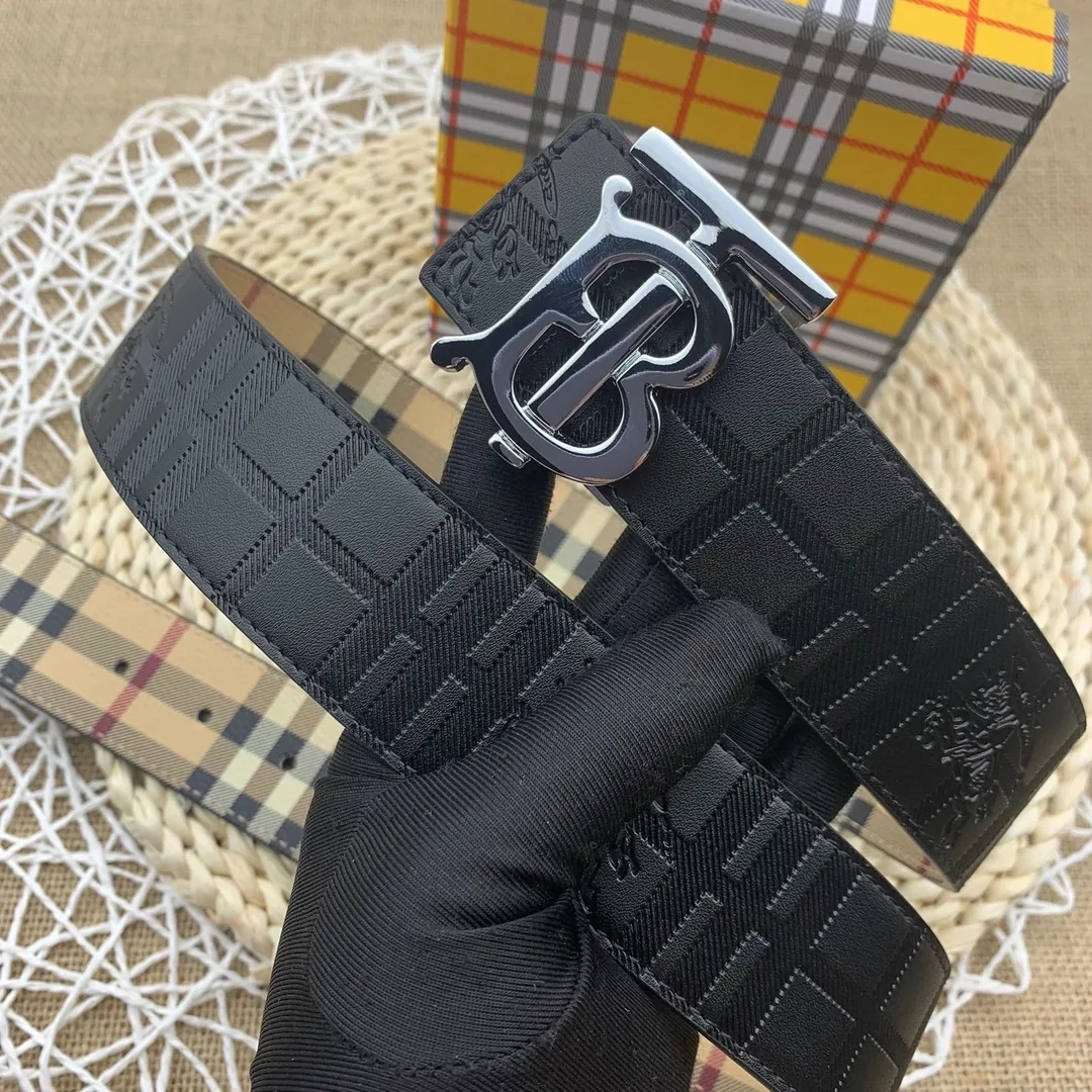 Leather Reversible Letter Belt — photo 4